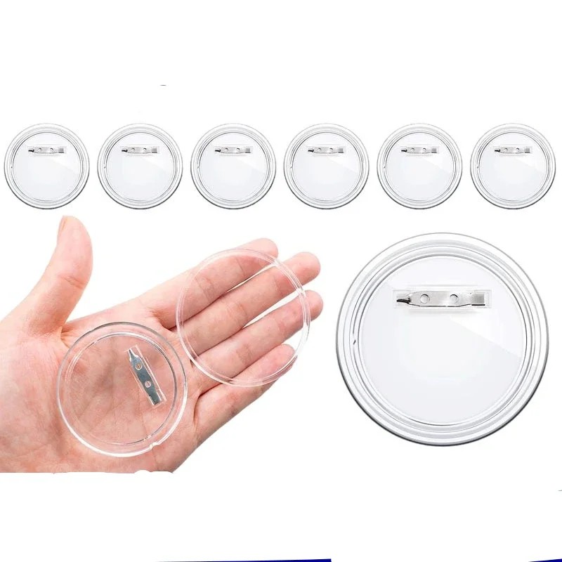 30pcs acrylic blank badge pin  - Button Badge Blank recensie en prijs