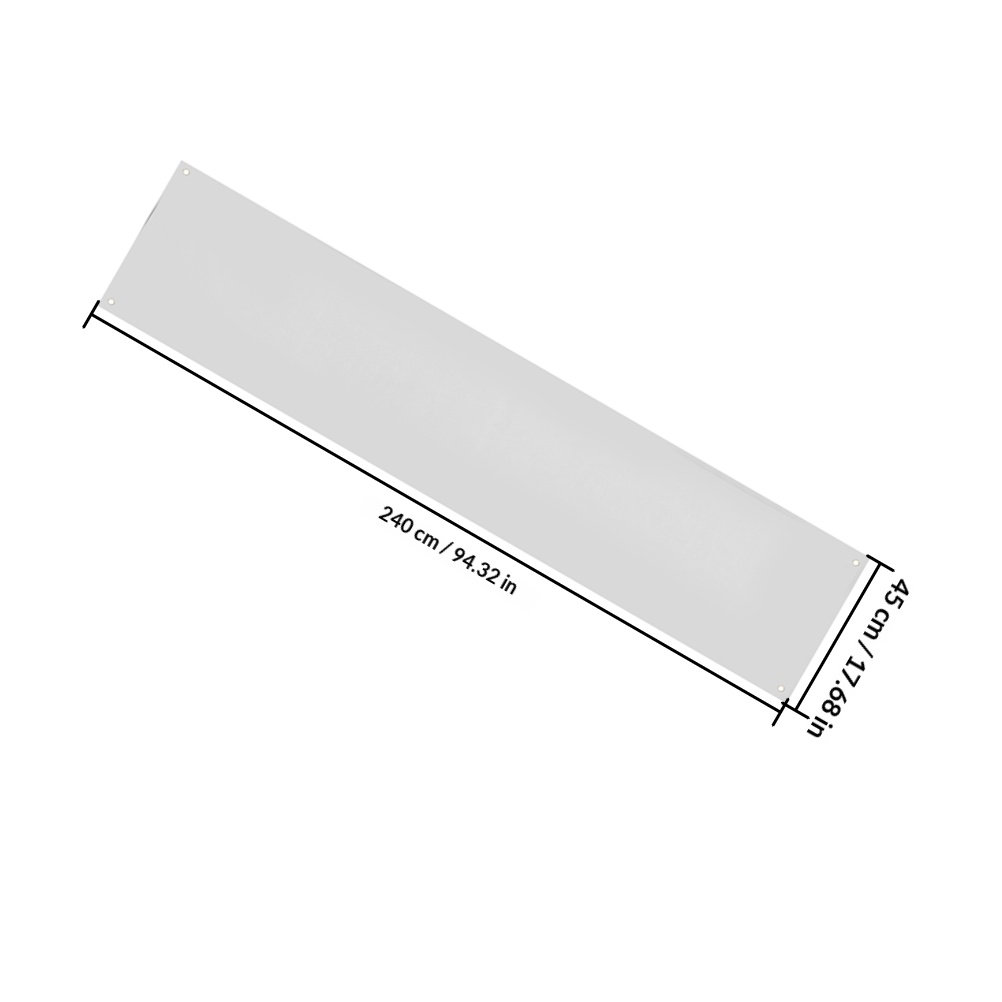 Large Blank DIY Banner White B - Yard Sign Blank recensie en prijs