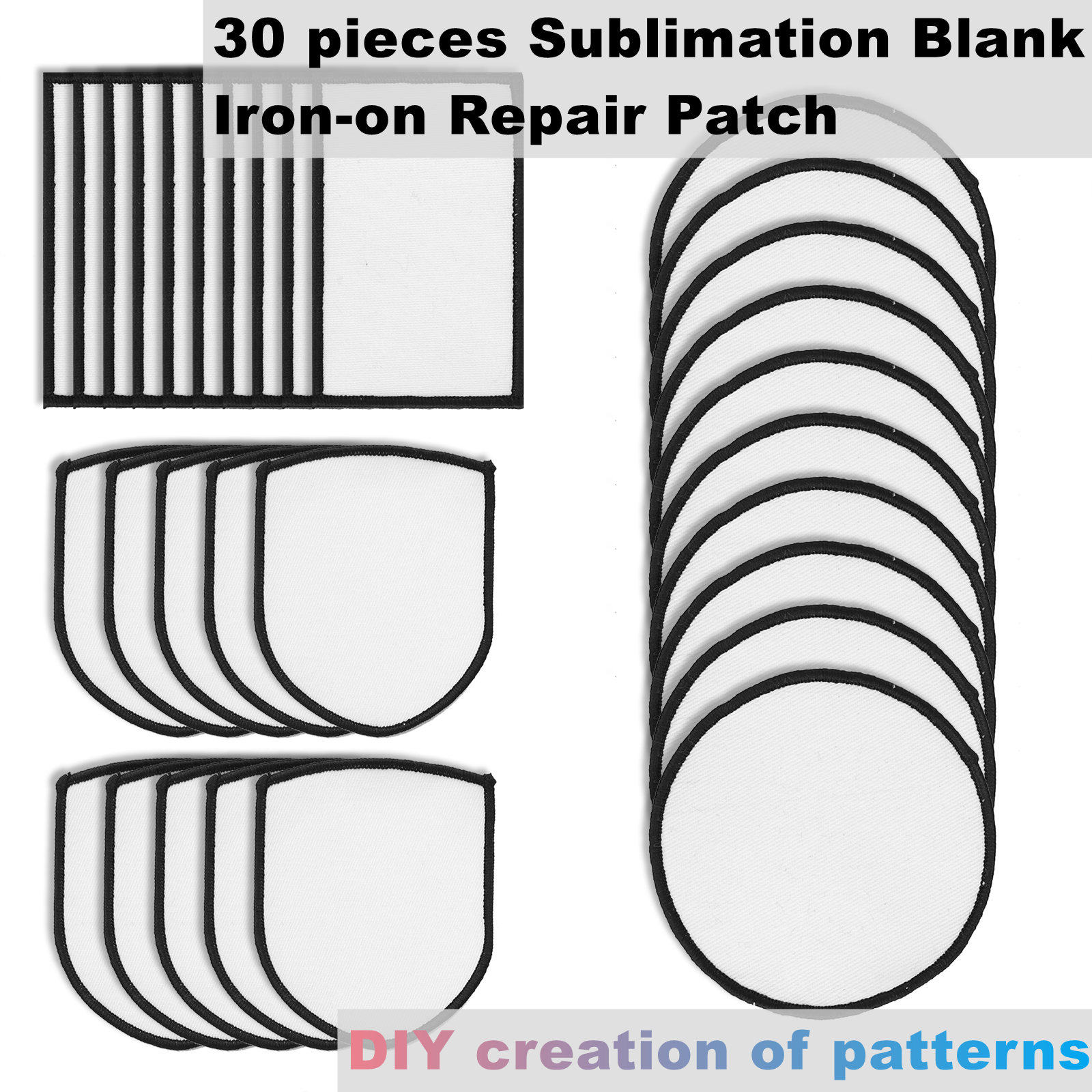 30Pcs/Lot Sublimation Blank Ir - Hat Sublimation Blank recensie en prijs