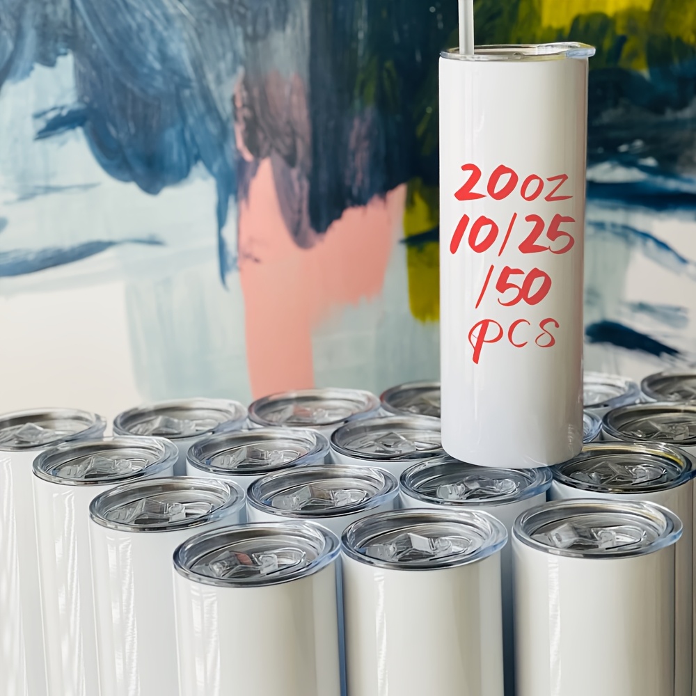 50/25/10 Pack Sublimation Tumb - Tumbler 20Oz White recensie en prijs