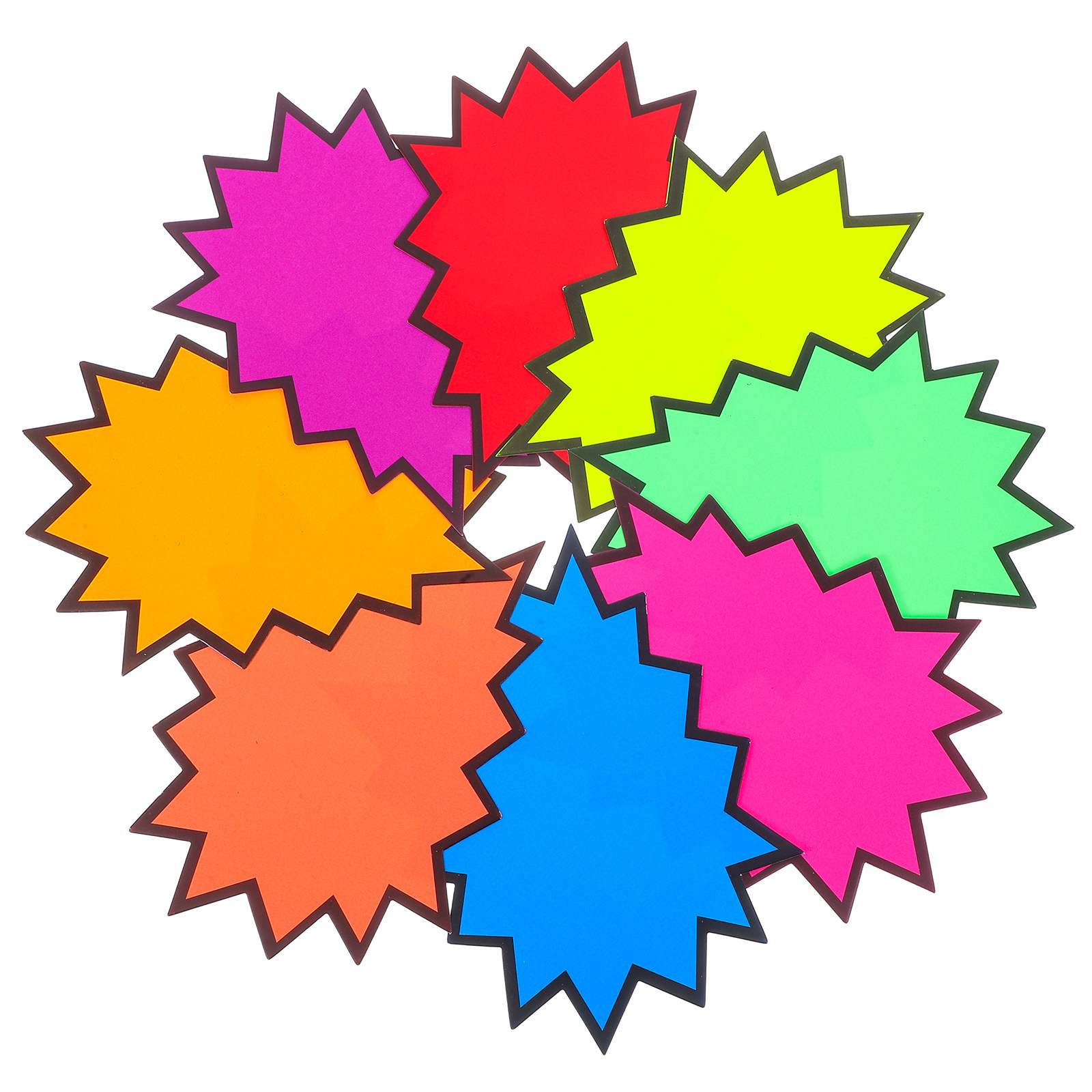 80Pcs Vibrant Fluorescent Burs - Yard Sign Blank recensie en prijs