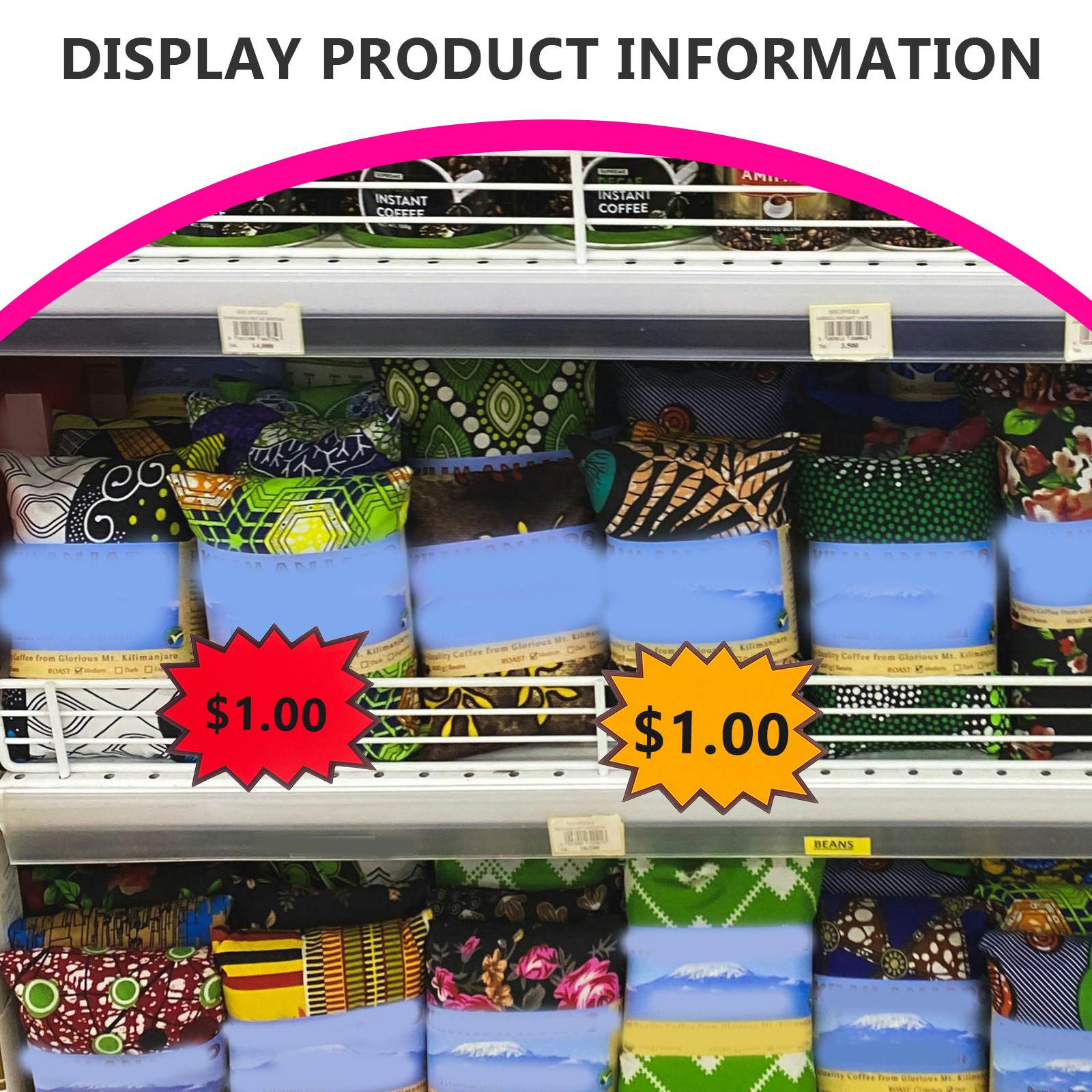80Pcs Vibrant Fluorescent Burs - Yard Sign Blank recensie en prijs