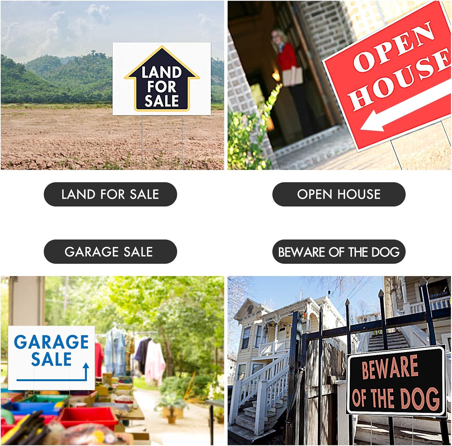 22Pcs Blank Yard Signs with St - Yard Sign Blank recensie en prijs