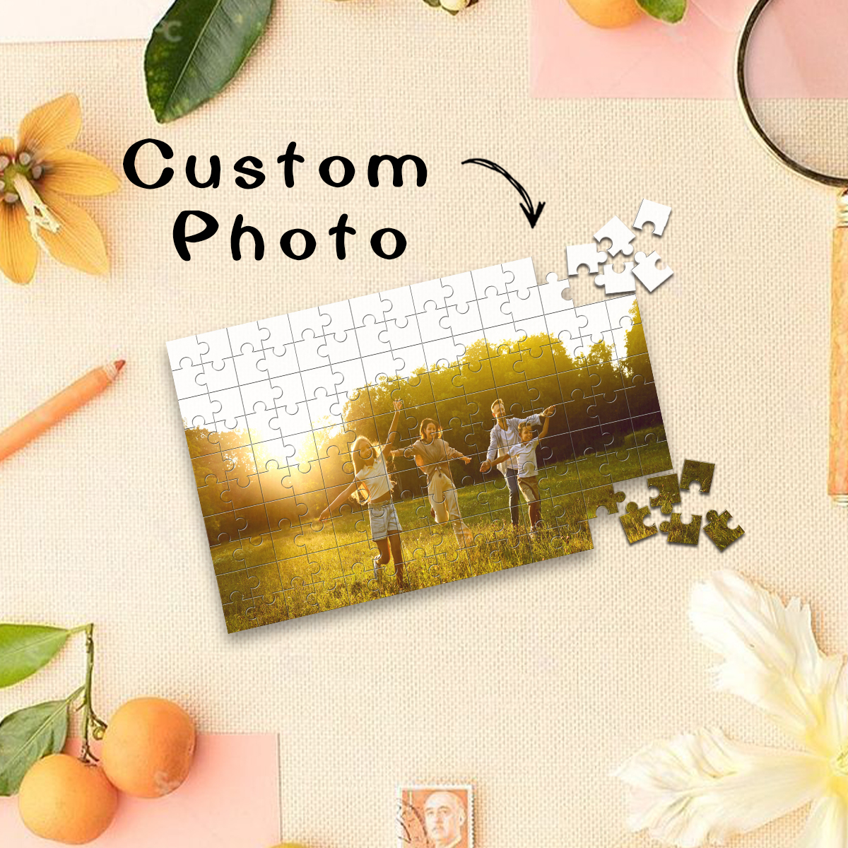 1pc Custom Photo Single Portra - Puzzle Blank White recensie en prijs