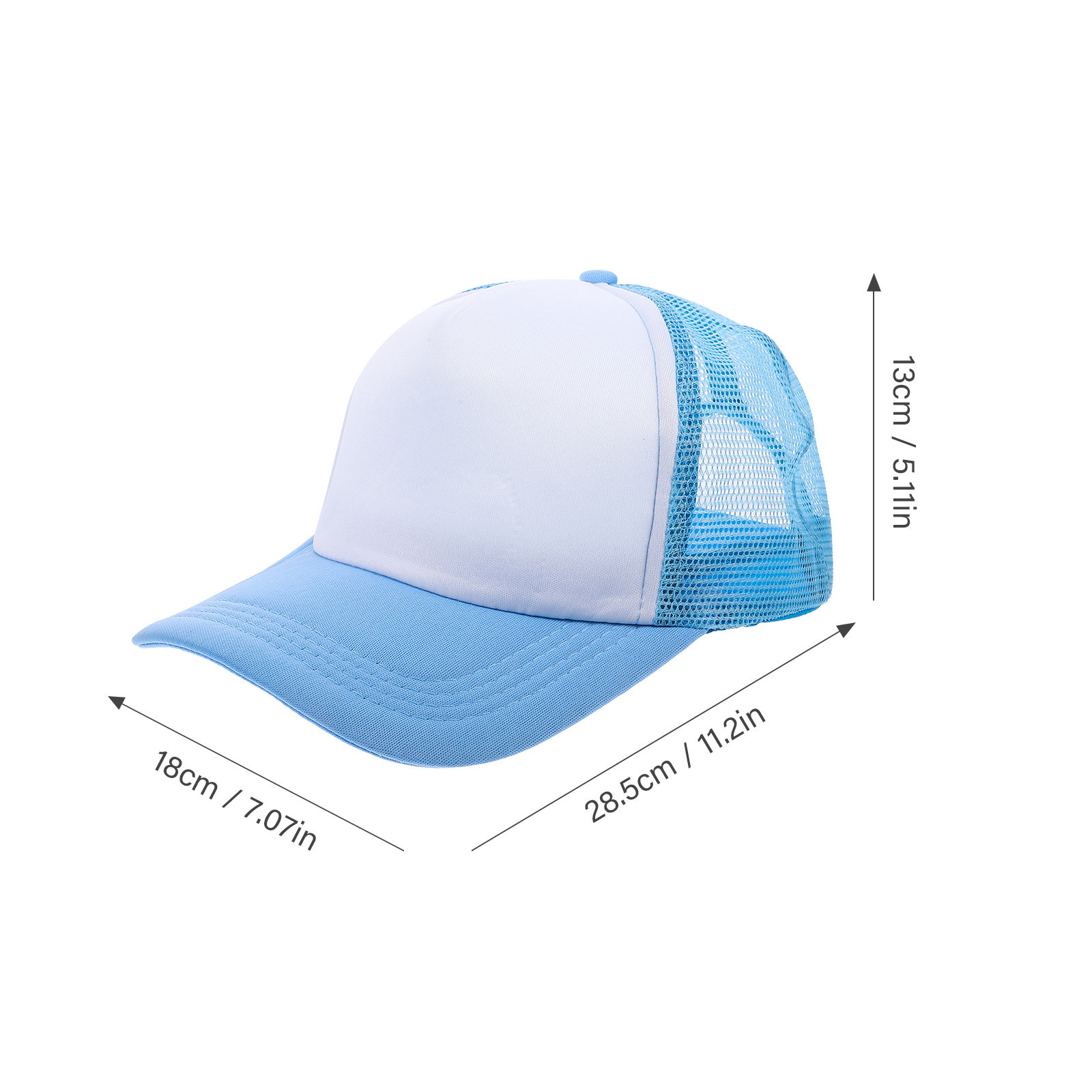 10Pcs Mesh Baseball Hat Blank  - Hat Sublimation Blank recensie en prijs