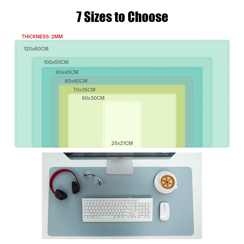 Large Size Desk Mat Waterproof - Mouse Pad Blank Sublimation recensie en prijs