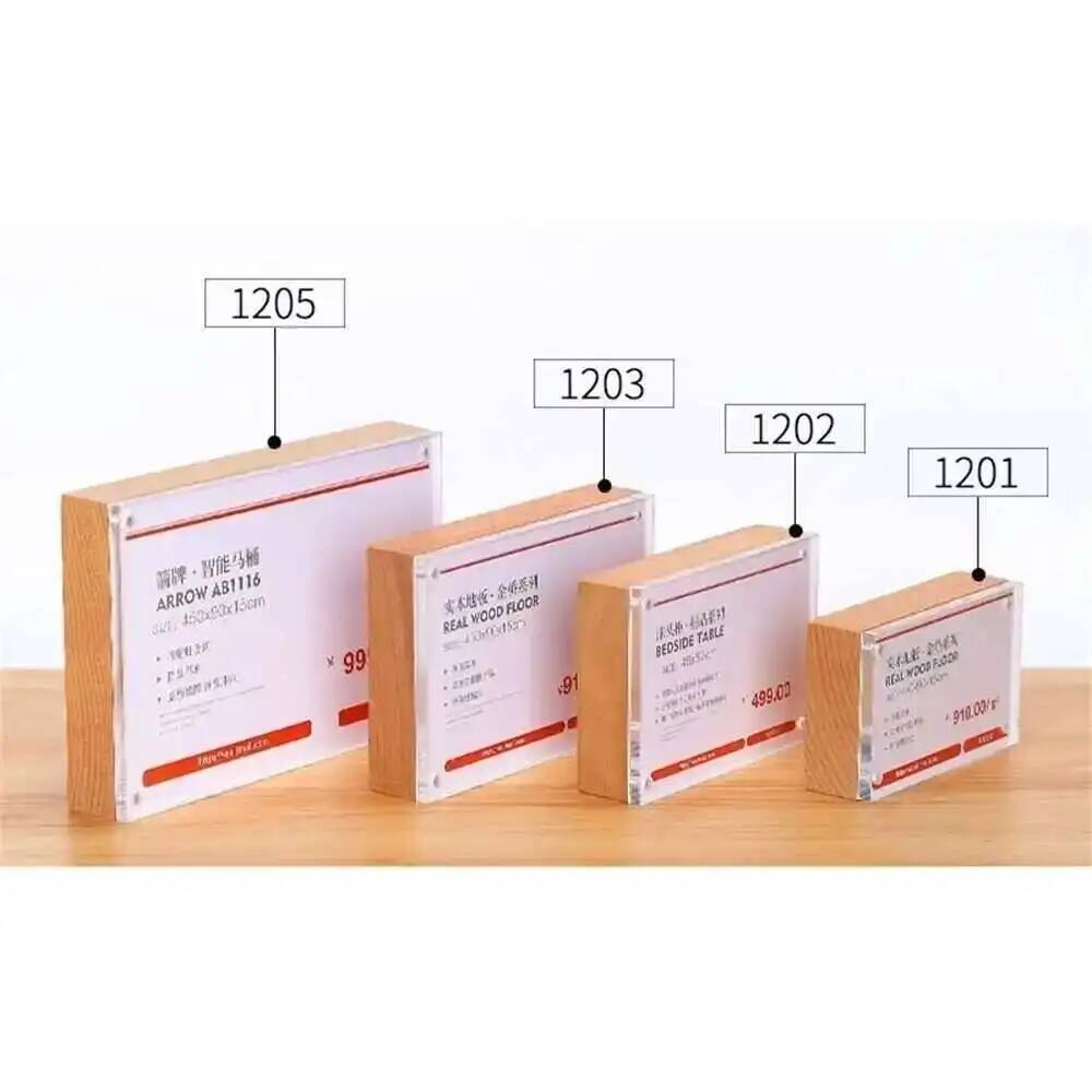 Desk Price Card Display Magnet - Photo Acrylic Block recensie en prijs