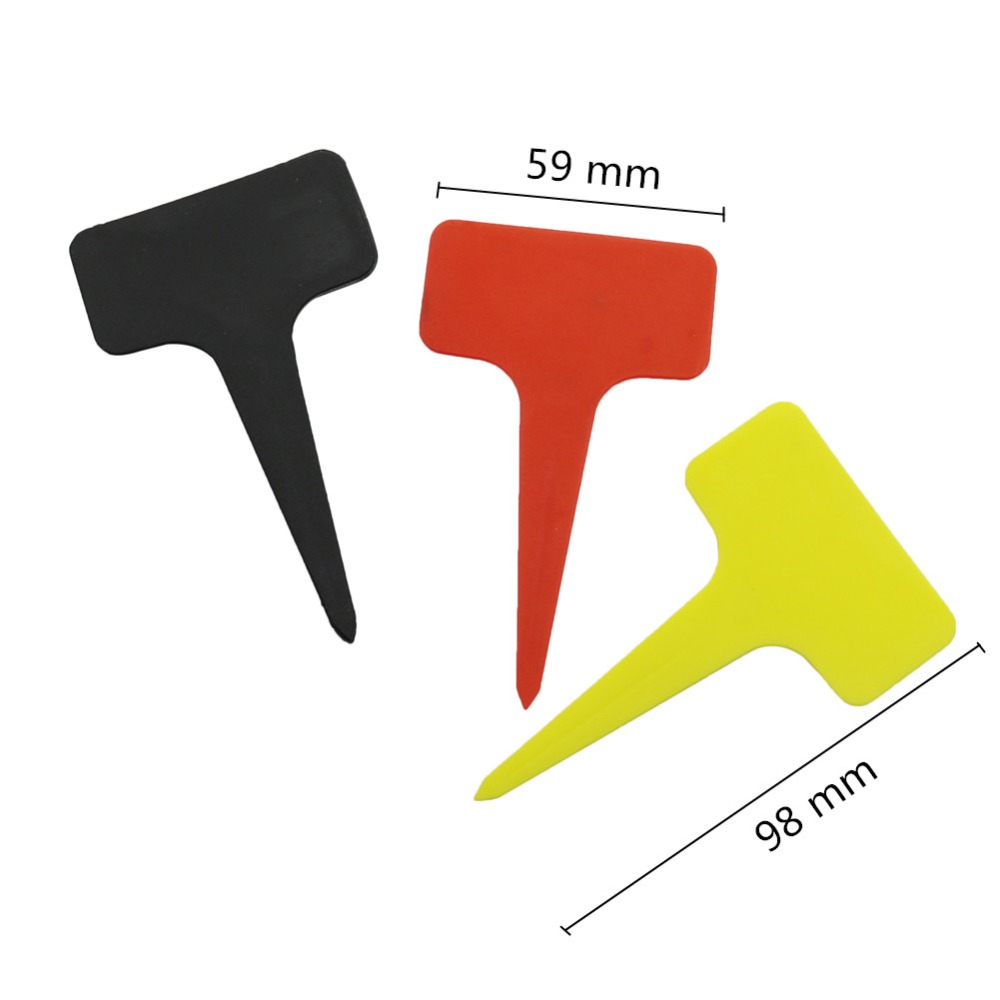 DIY Plastic T-Type Plant Label - Yard Sign Blank recensie en prijs