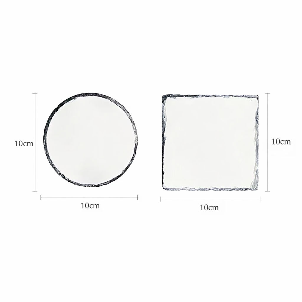Round Sublimation Slate Coaste - Coaster Sublimation Blank recensie en prijs
