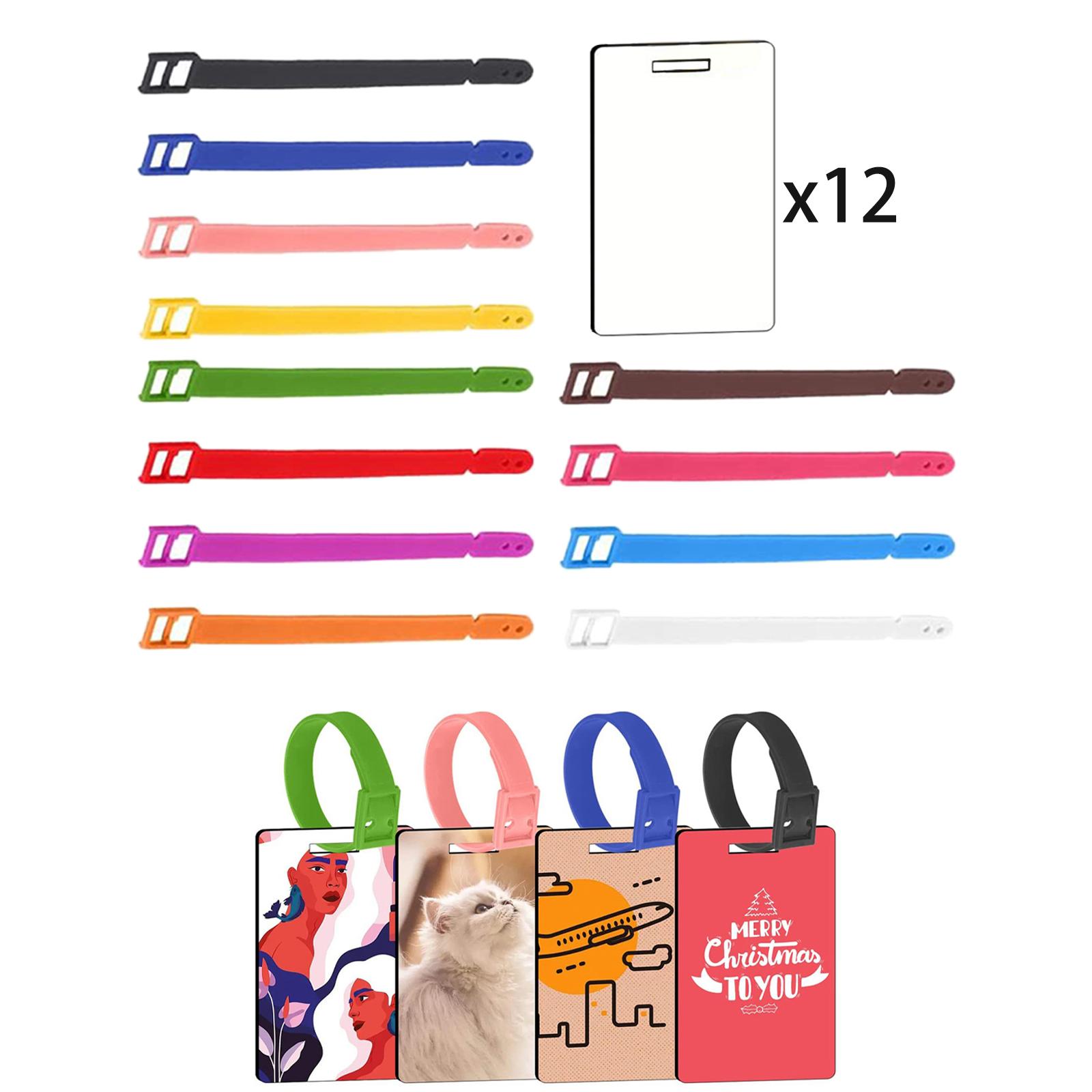 12Pcs Sublimation Blank Luggag - Puzzle Blank White recensie en prijs
