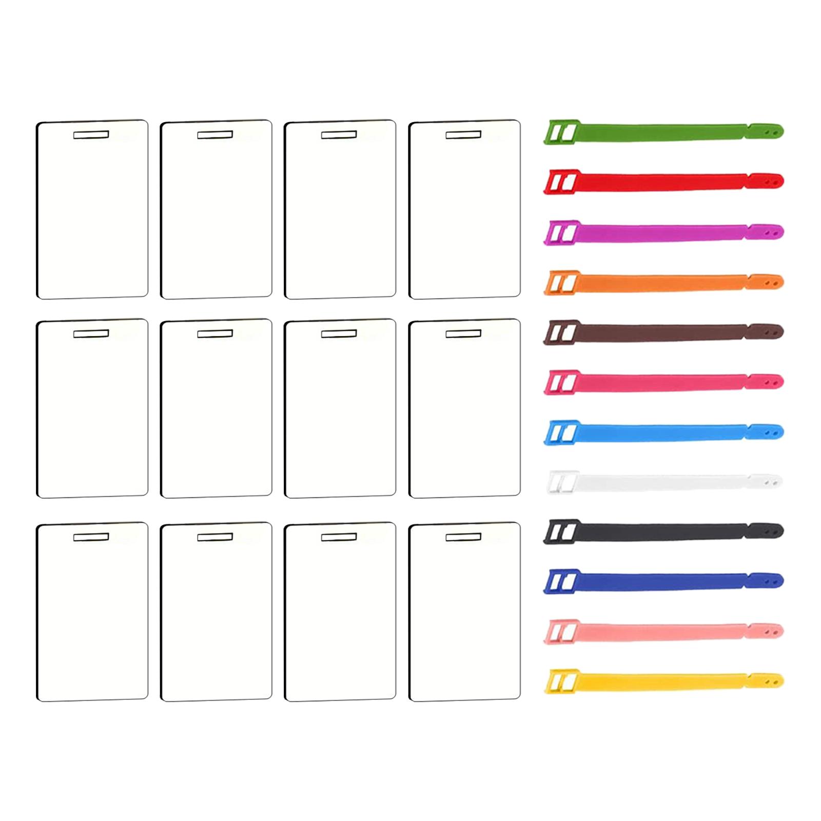 12Pcs Sublimation Blank Luggag - Puzzle Blank White recensie en prijs