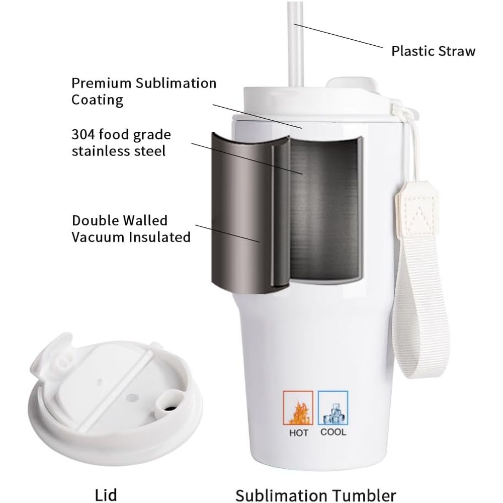 20 oz White Sublimation Tumble - Tumbler 20Oz White recensie en prijs