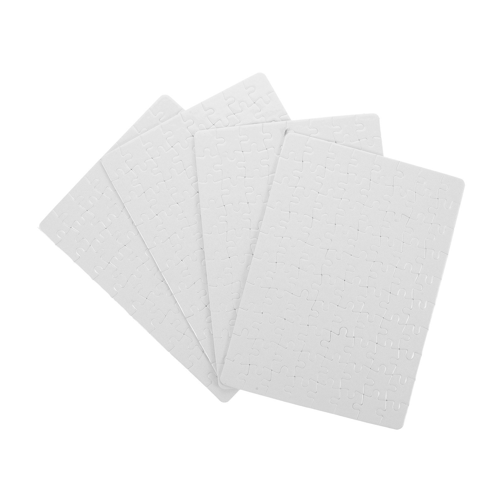 4 Sheets Blank Puzzle Blanks W - Puzzle Blank White recensie en prijs