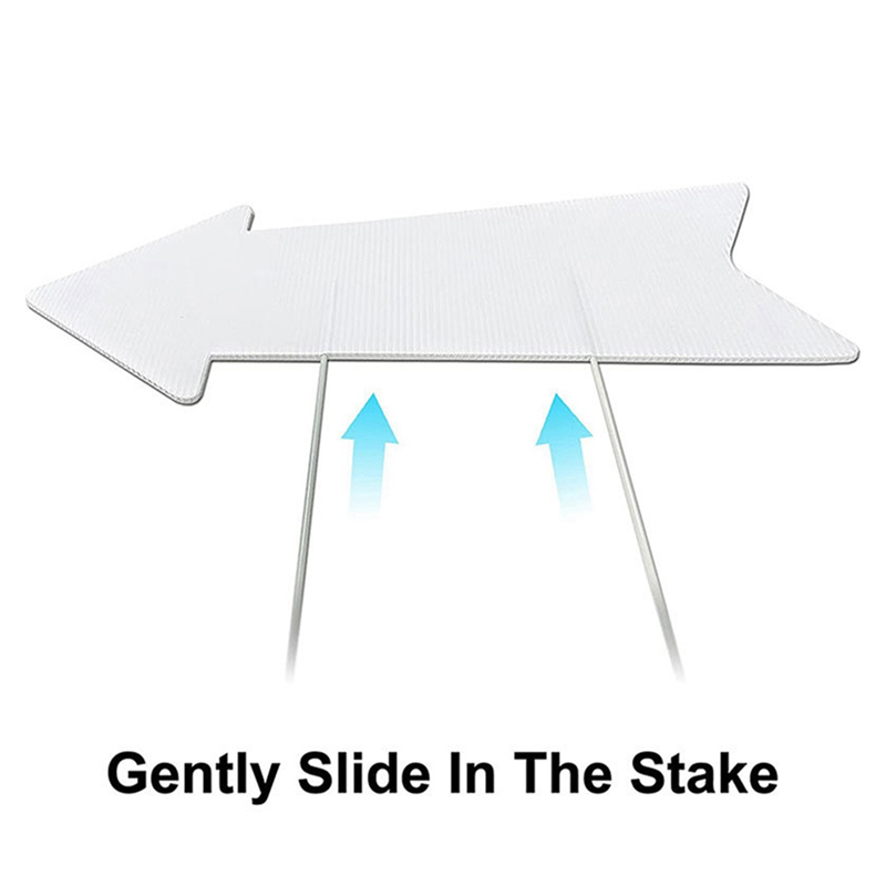 B50C Directional Arrows Signs  - Yard Sign Blank recensie en prijs