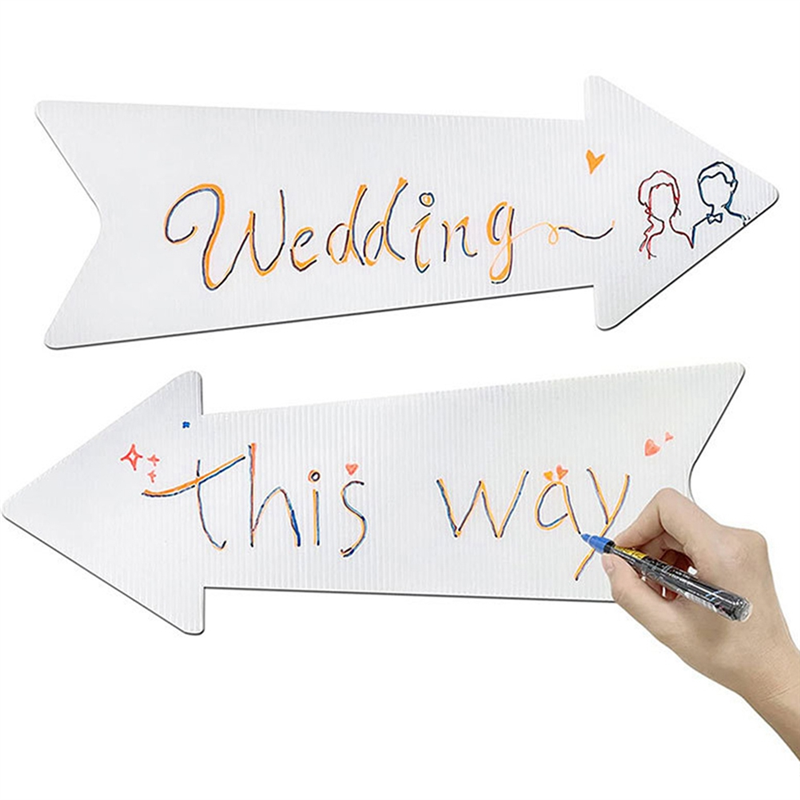 B50C Directional Arrows Signs  - Yard Sign Blank recensie en prijs