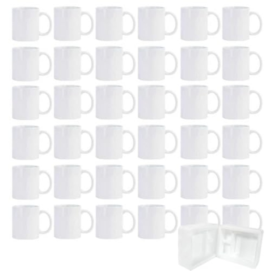 36pcs Sublimation Mugs 11oz Wh - Sublimation Mug White recensie en prijs