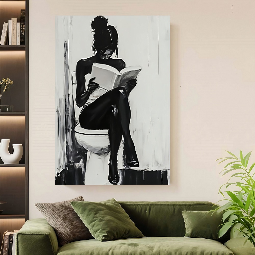 Framed 1pc Modern Abstract Wom - Canvas Wrap Ready recensie en prijs