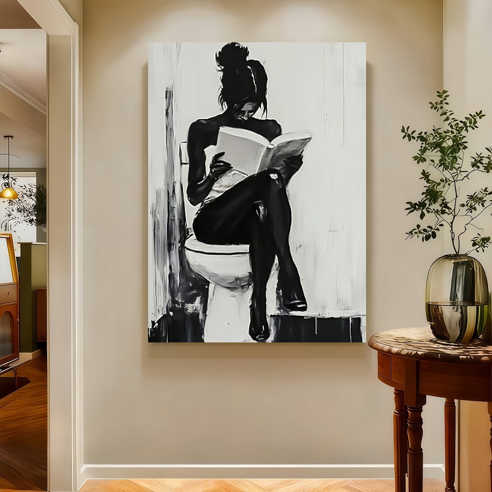 Framed 1pc Modern Abstract Wom - Canvas Wrap Ready recensie en prijs