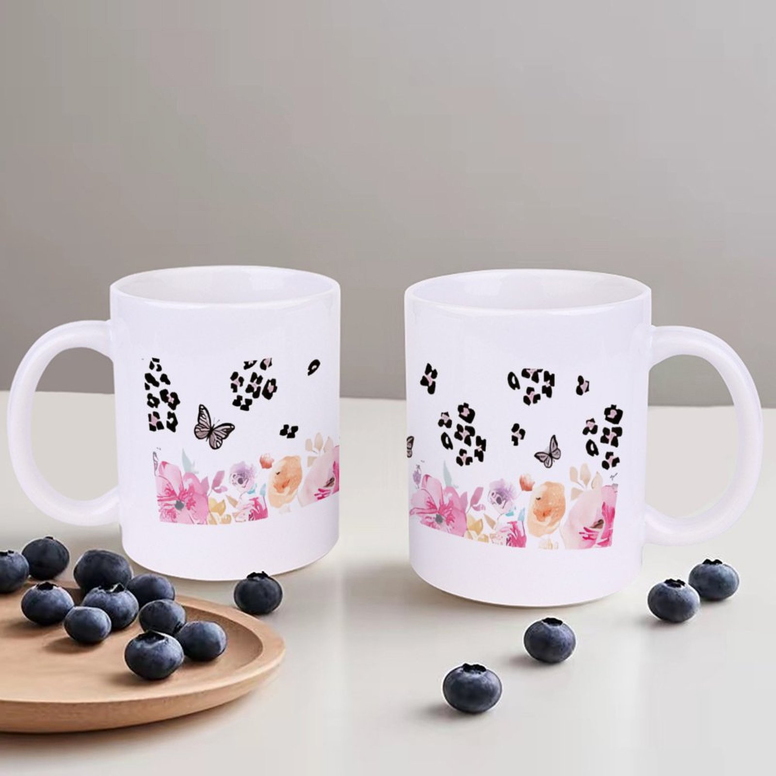 A Watercolor Painting Of Flowe - Sublimation Mug White recensie en prijs