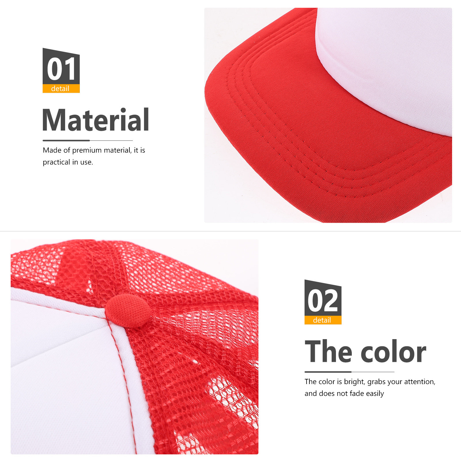 10Pcs Blank Mesh Baseball Hat  - Hat Sublimation Blank recensie en prijs