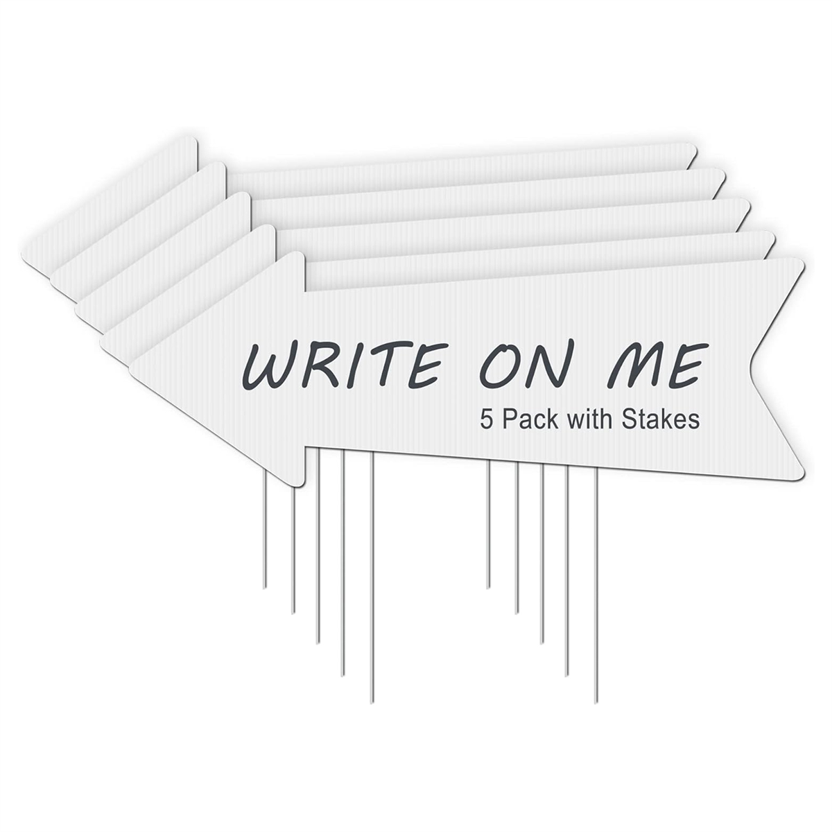 A61KK Blank Arrow Yard Signs w - Yard Sign Blank recensie en prijs