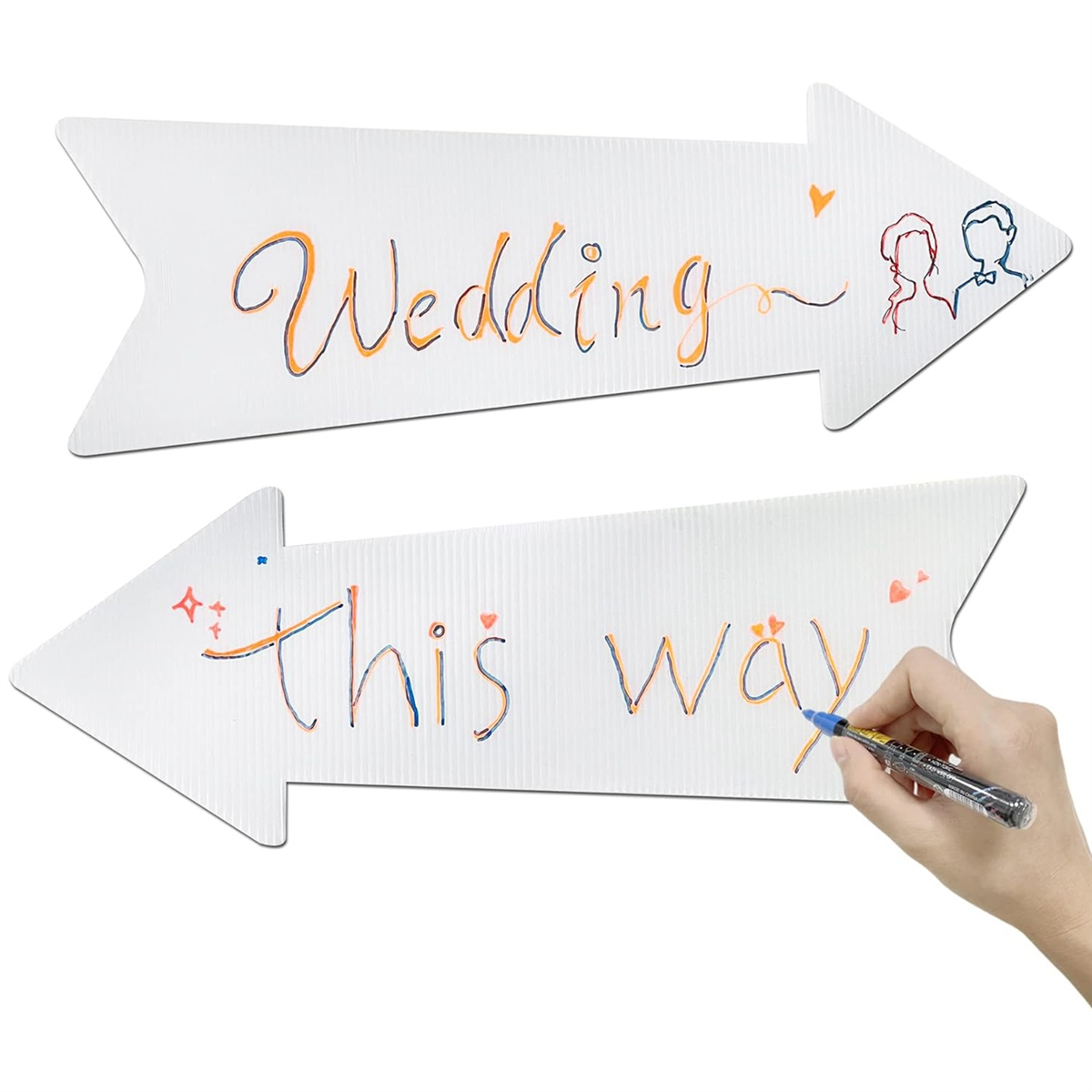A61KK Blank Arrow Yard Signs w - Yard Sign Blank recensie en prijs