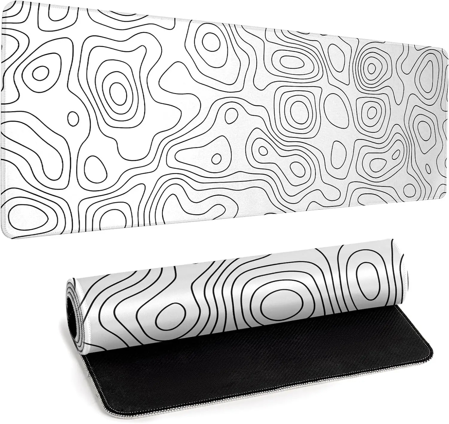 White Rubber Mouse Pad Topogra - Mouse Pad Blank Sublimation recensie en prijs