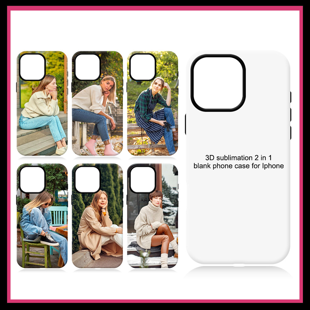 FONLYU 5PCS Sublimation 3D Bla - Phone Case Blank Print recensie en prijs