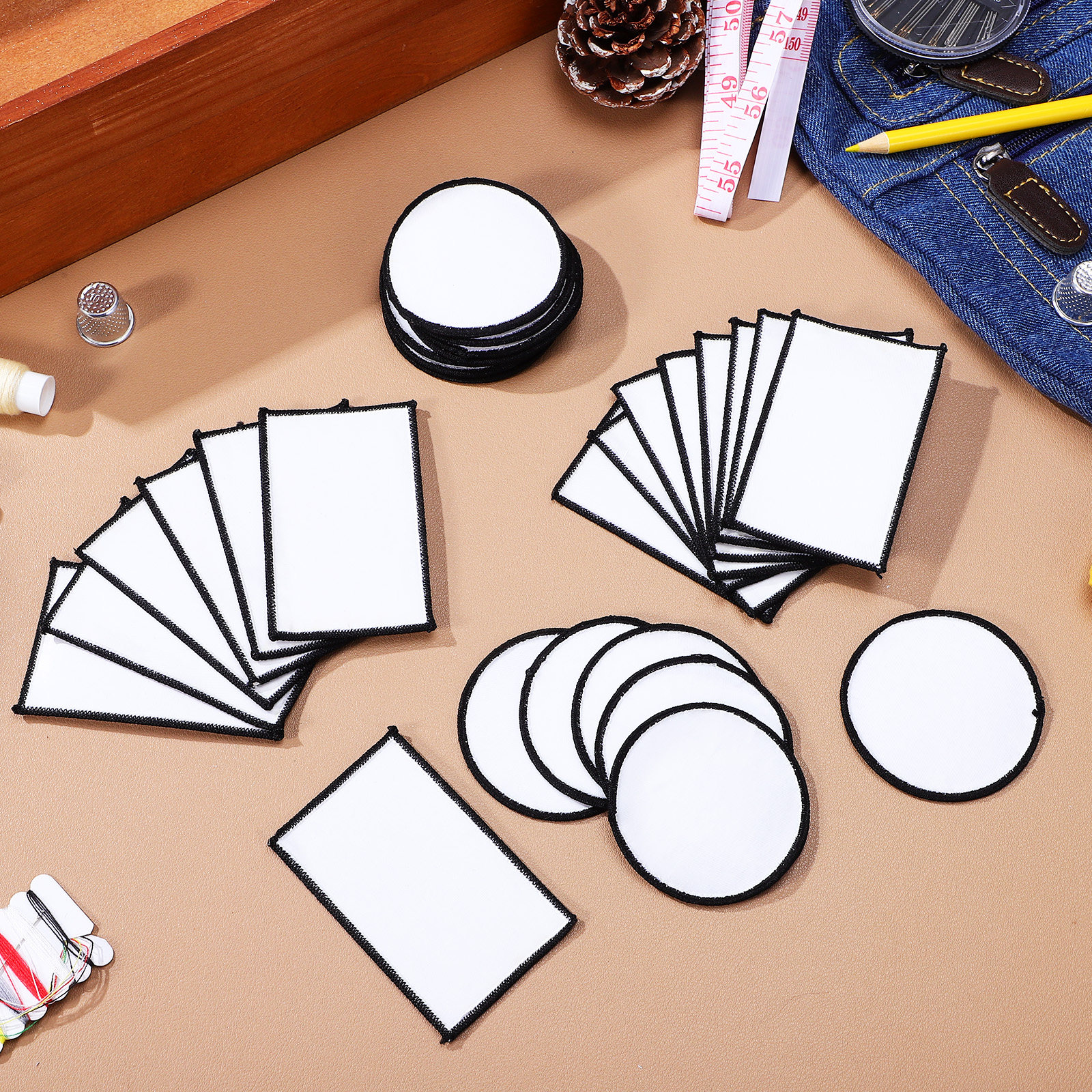 30Pcs Adhesive Backing Blank P - Hat Sublimation Blank recensie en prijs