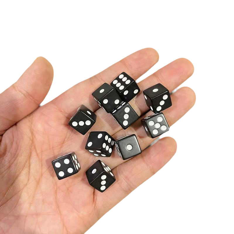 Wholesale 1000pcs Dots Dice 10 - Puzzle Blank White recensie en prijs