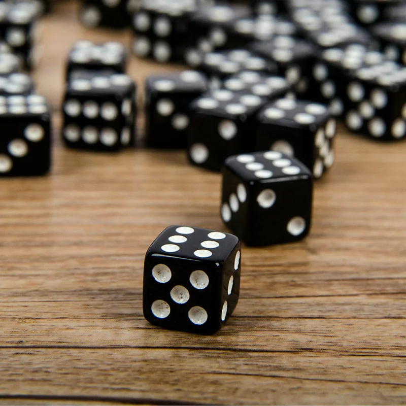Wholesale 1000pcs Dots Dice 10 - Puzzle Blank White recensie en prijs
