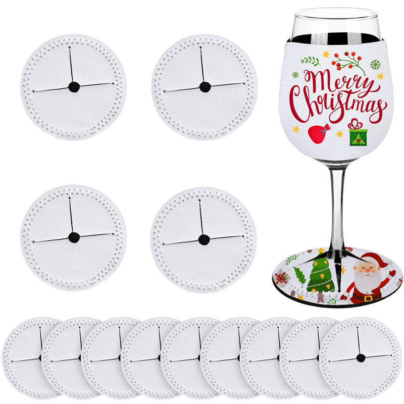 5/10Pcs Sublimation Wine Bottl - Coaster Sublimation Blank recensie en prijs