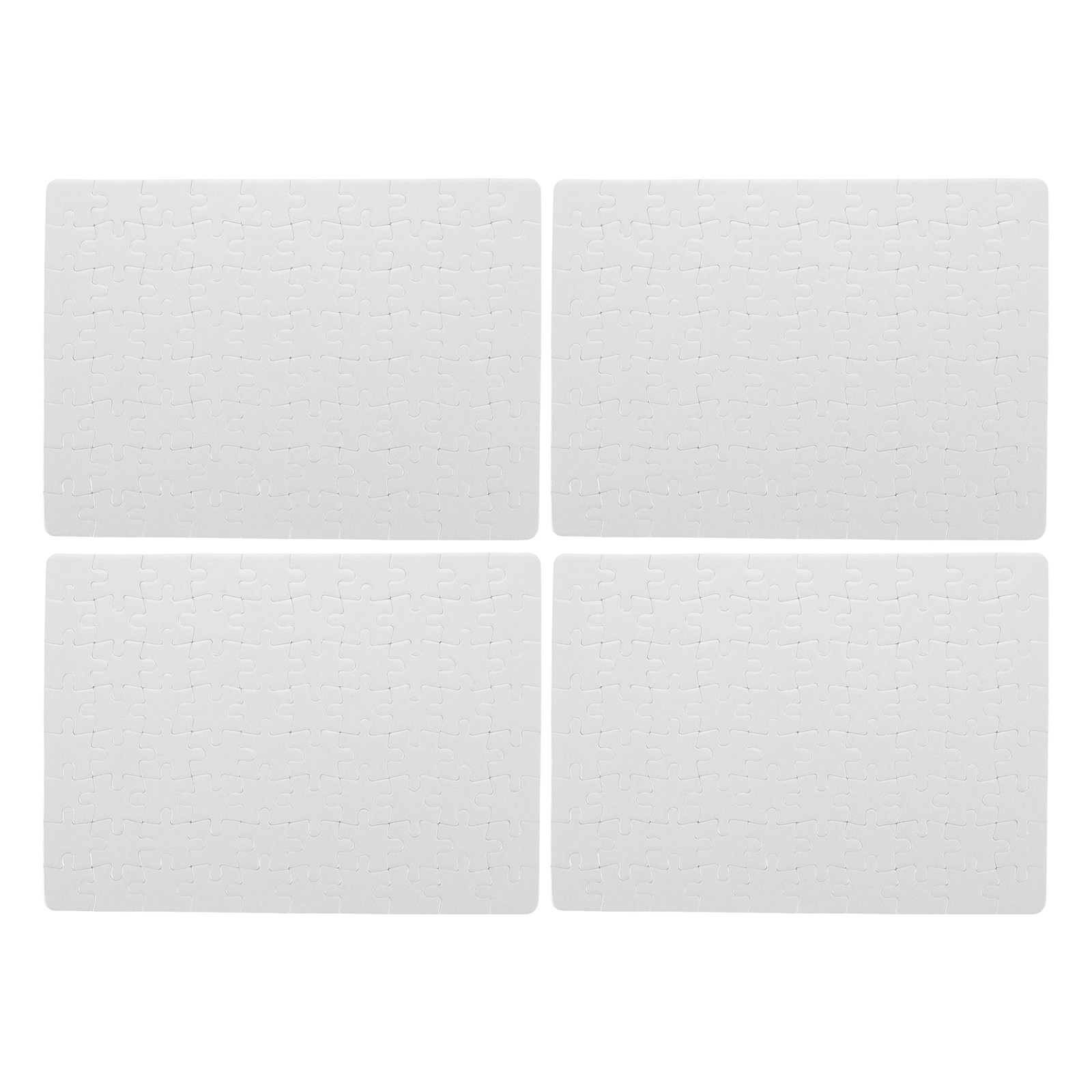 4 Sheets Blank Jigsaw Puzzle B - Puzzle Blank White recensie en prijs