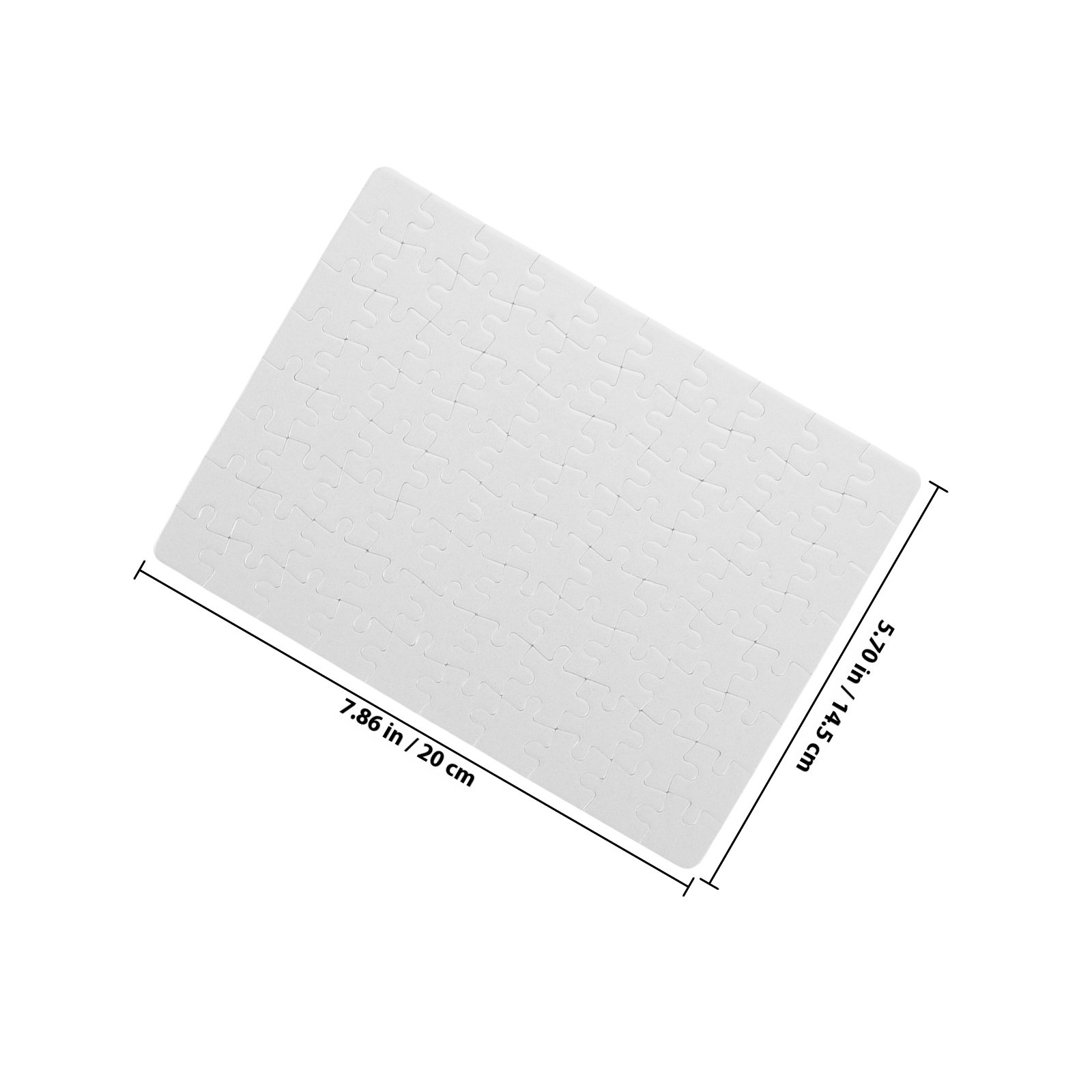 4 Sheets Blank Jigsaw Puzzle B - Puzzle Blank White recensie en prijs