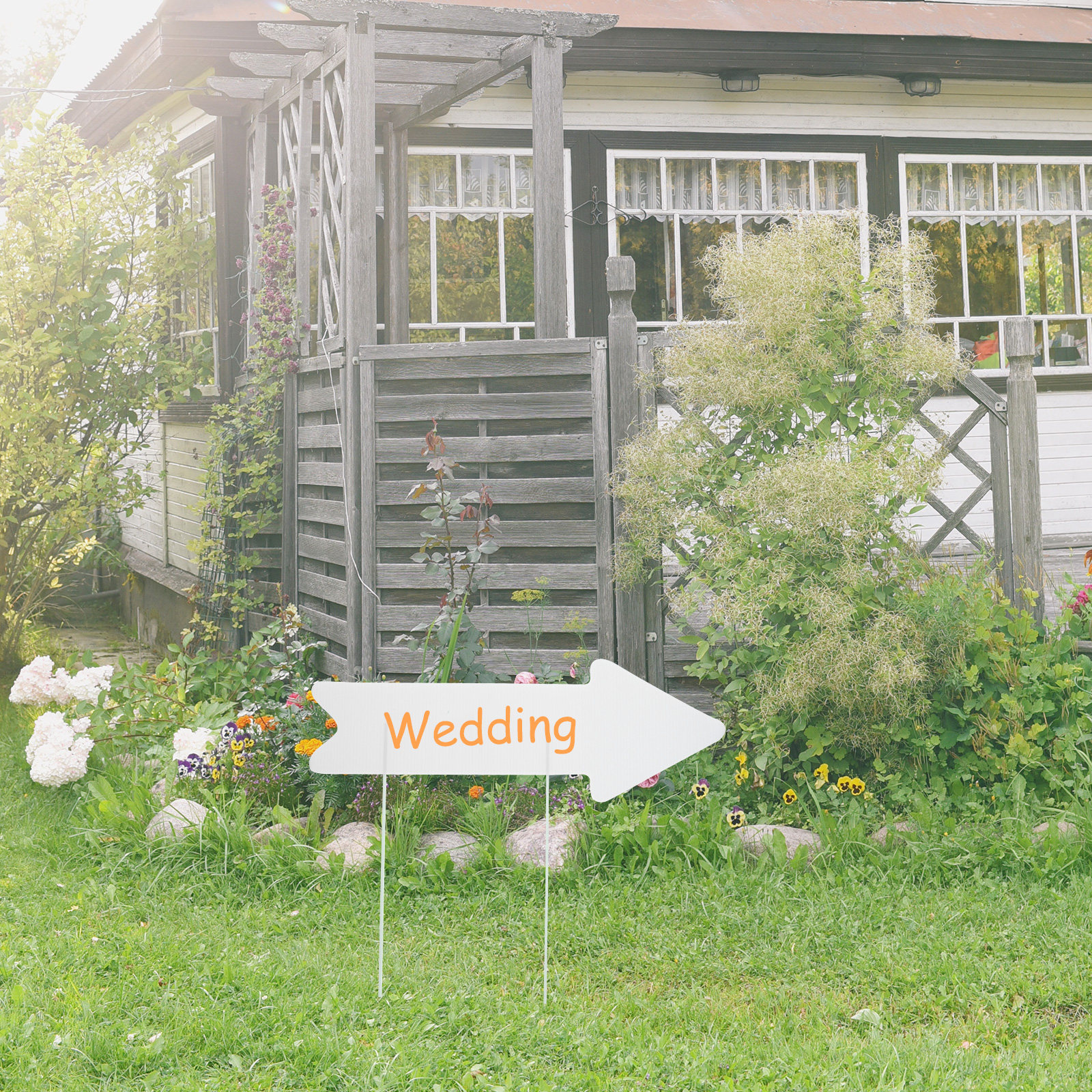 5Pcs Blank Yard Signs Plastic  - Yard Sign Blank recensie en prijs
