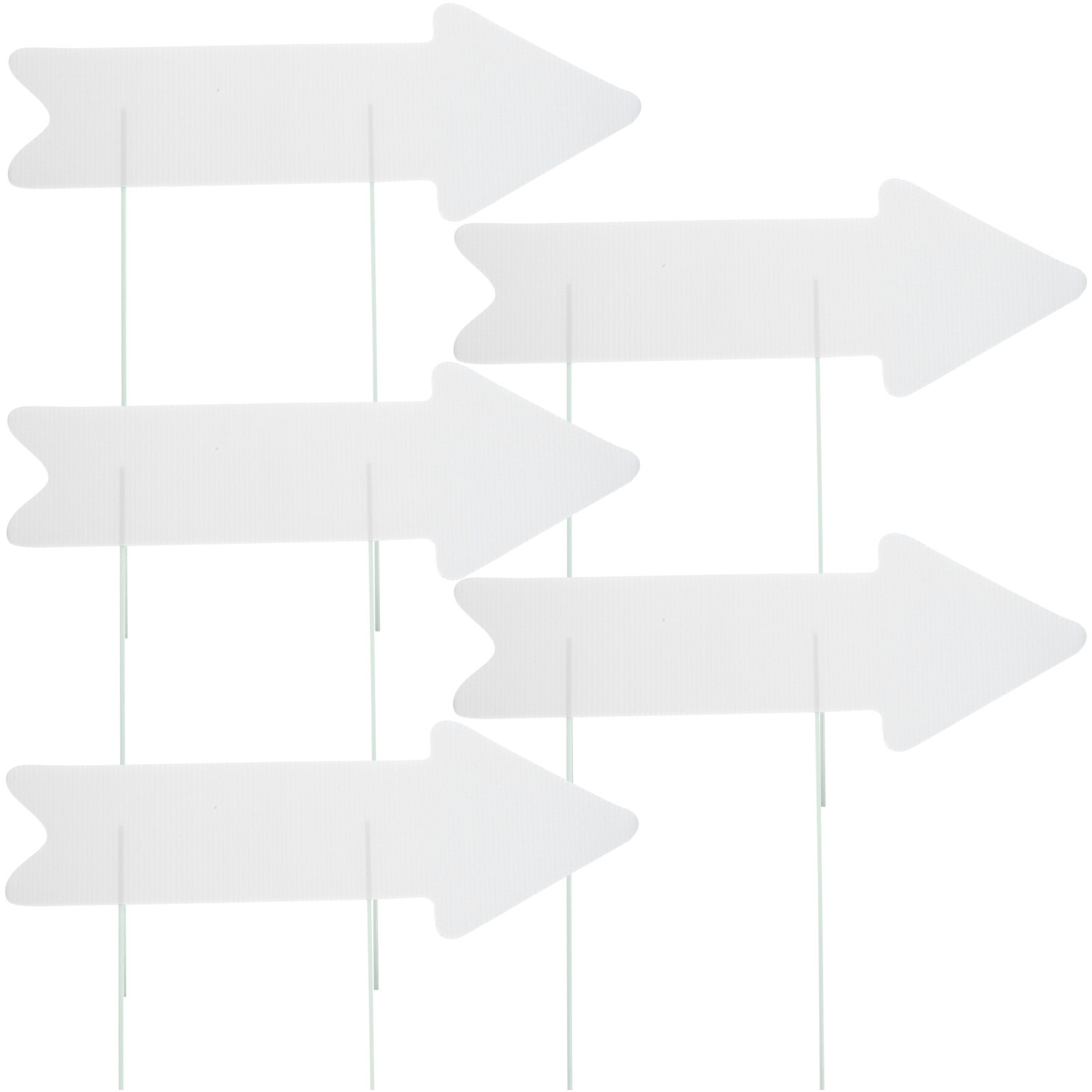 5Pcs Blank Yard Signs Plastic  - Yard Sign Blank recensie en prijs