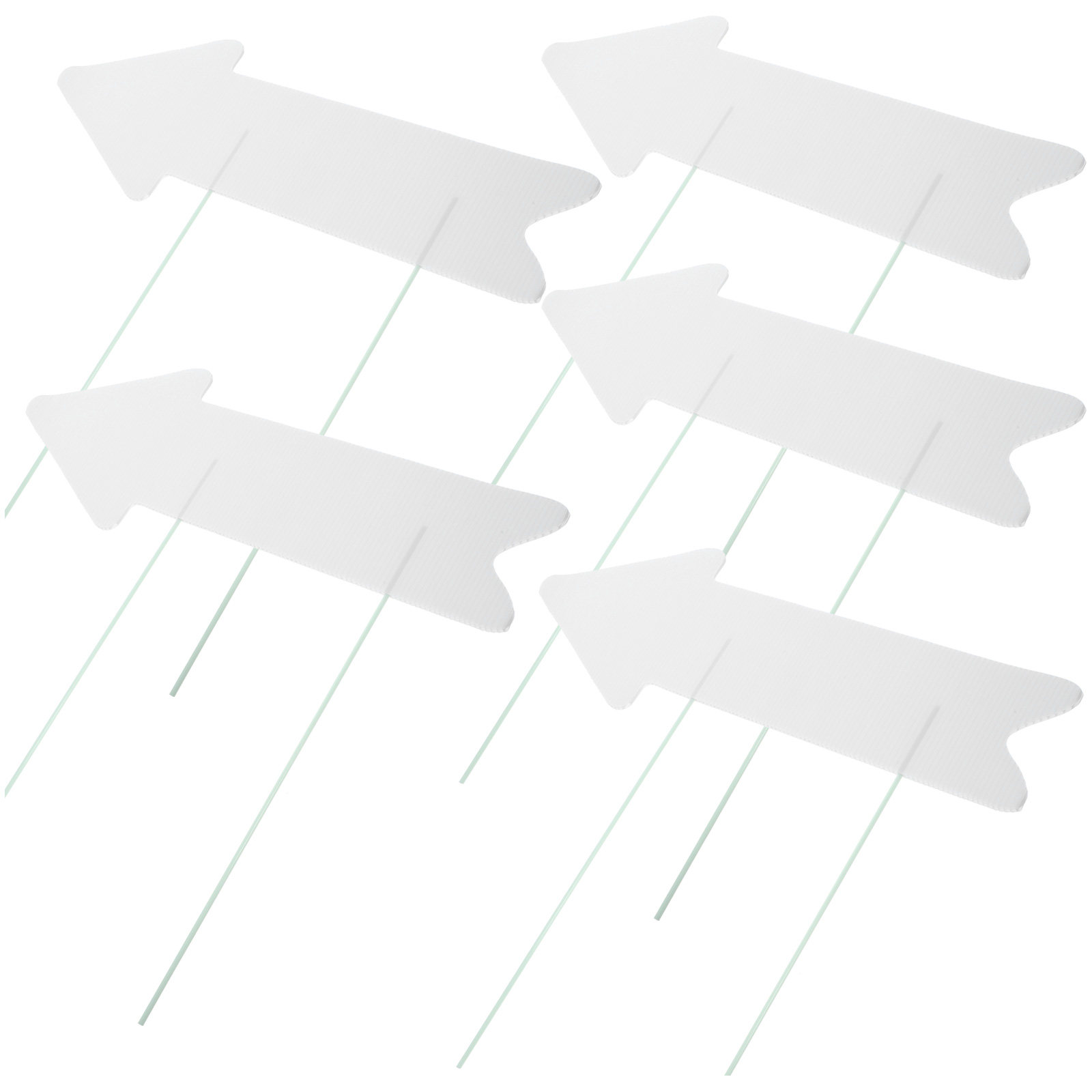 5Pcs Blank Yard Signs Plastic  - Yard Sign Blank recensie en prijs