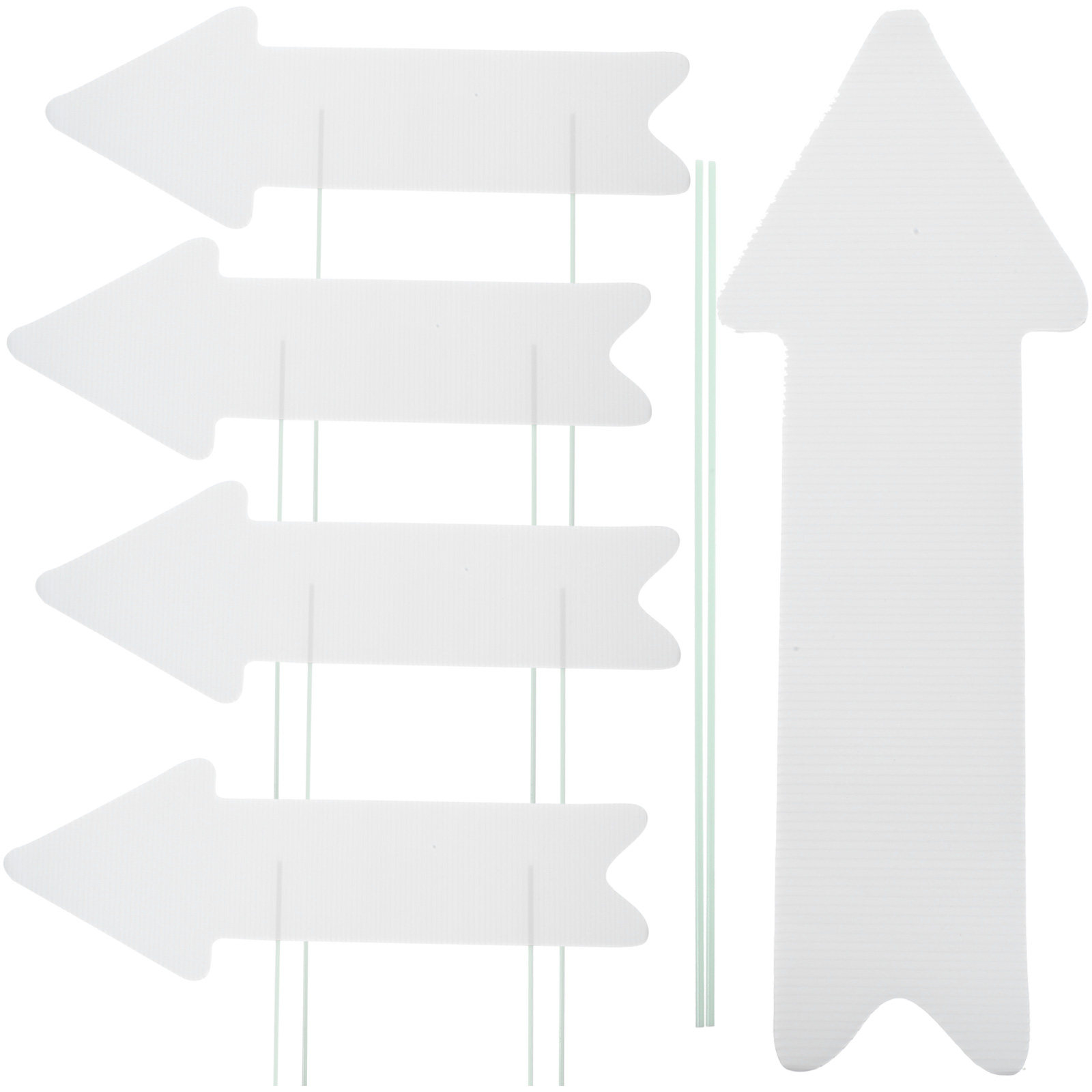 5Pcs Blank Plastic Yard Signs  - Yard Sign Blank recensie en prijs