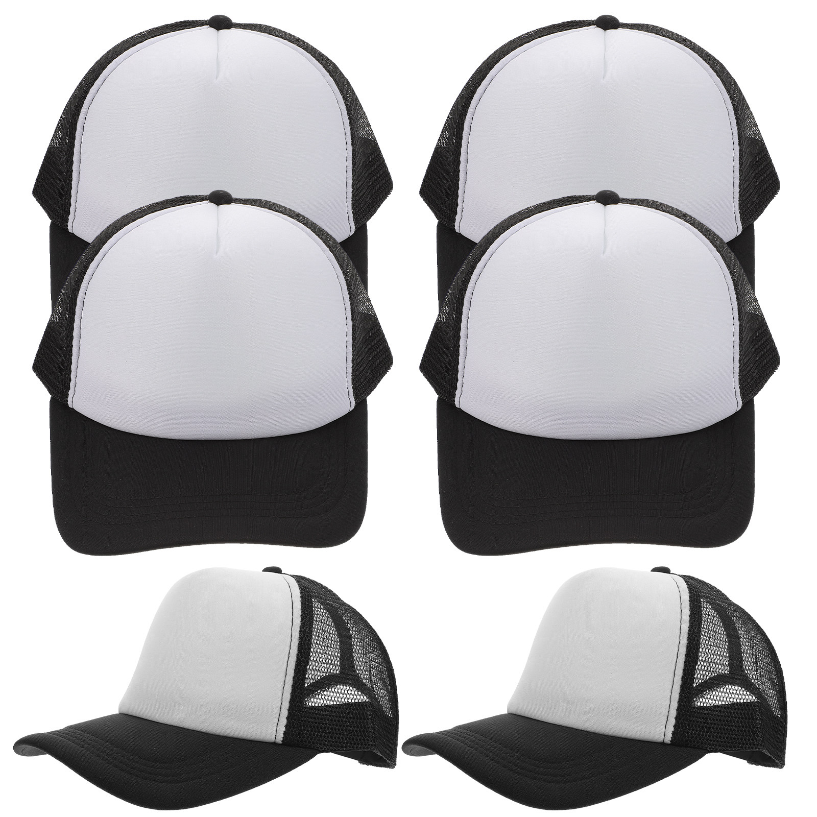 10Pcs Blank Baseball Cap Mesh  - Hat Sublimation Blank recensie en prijs