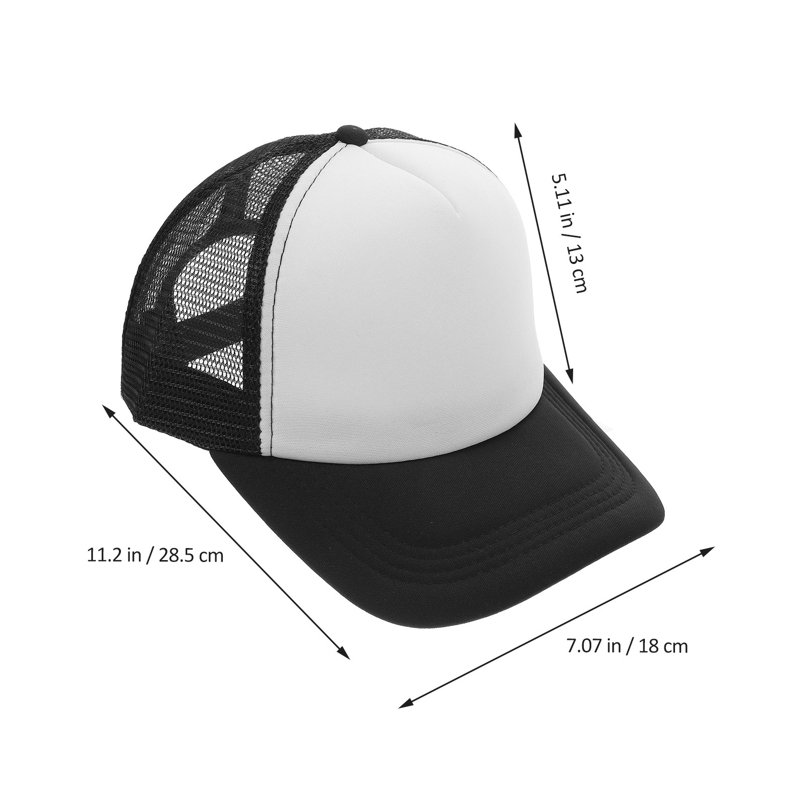 10Pcs Blank Baseball Cap Mesh  - Hat Sublimation Blank recensie en prijs