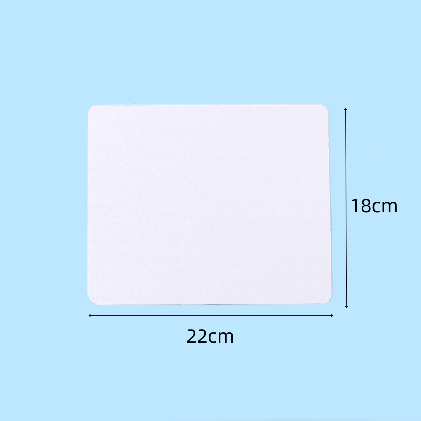 20pc/lot 22*18cm Blank Sublima - Mouse Pad Blank Sublimation recensie en prijs